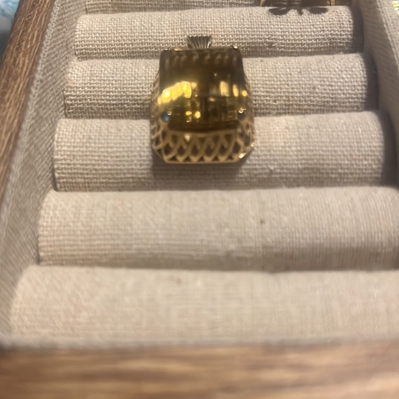 14kt gold citrine pendant - Picture 4 of 5